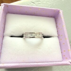 Melinda Maria Silver Bling Ear Cuff Clip  NEW